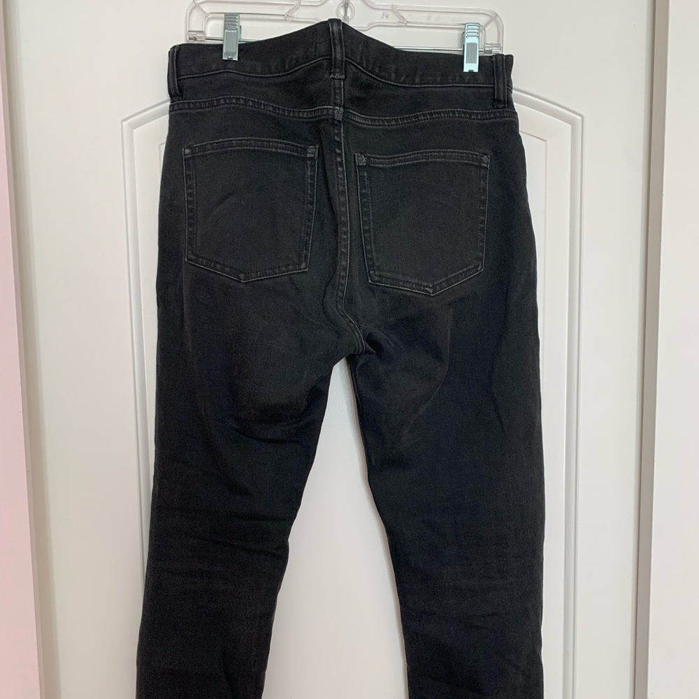 Everlane modern boyfriend black jeans size 28